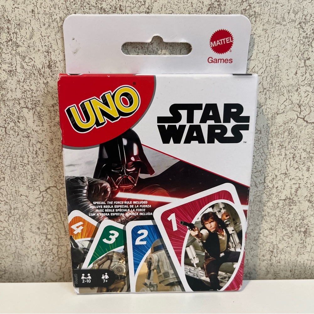 Mattel UNO Star Wars Card Game - Red, White, Black
